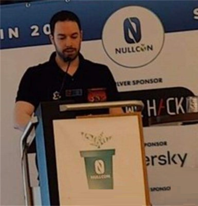 Jonathan Bar Or presenting at Nullcon Berlin